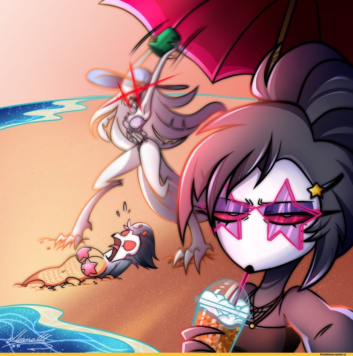 Loona helluva Boss Helltaker