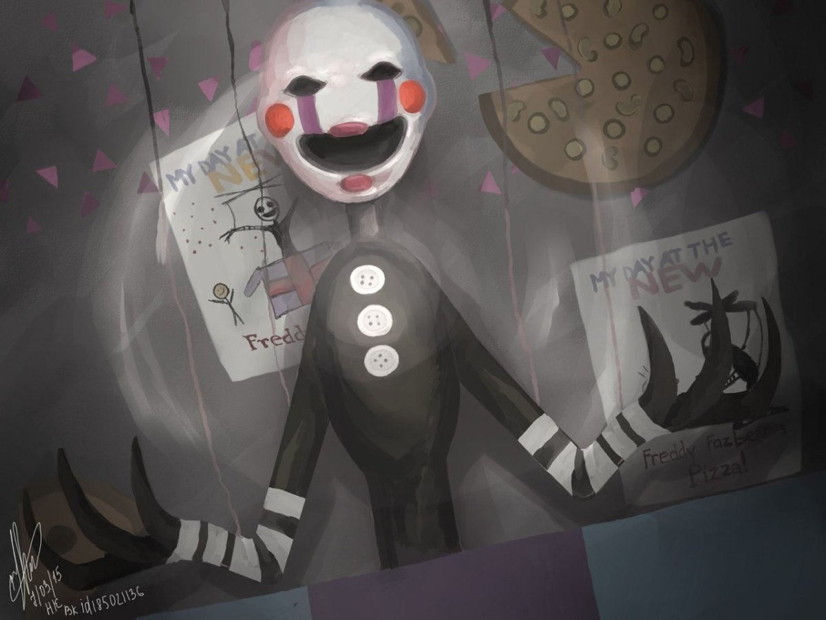 Марионетка ФНАФ 2