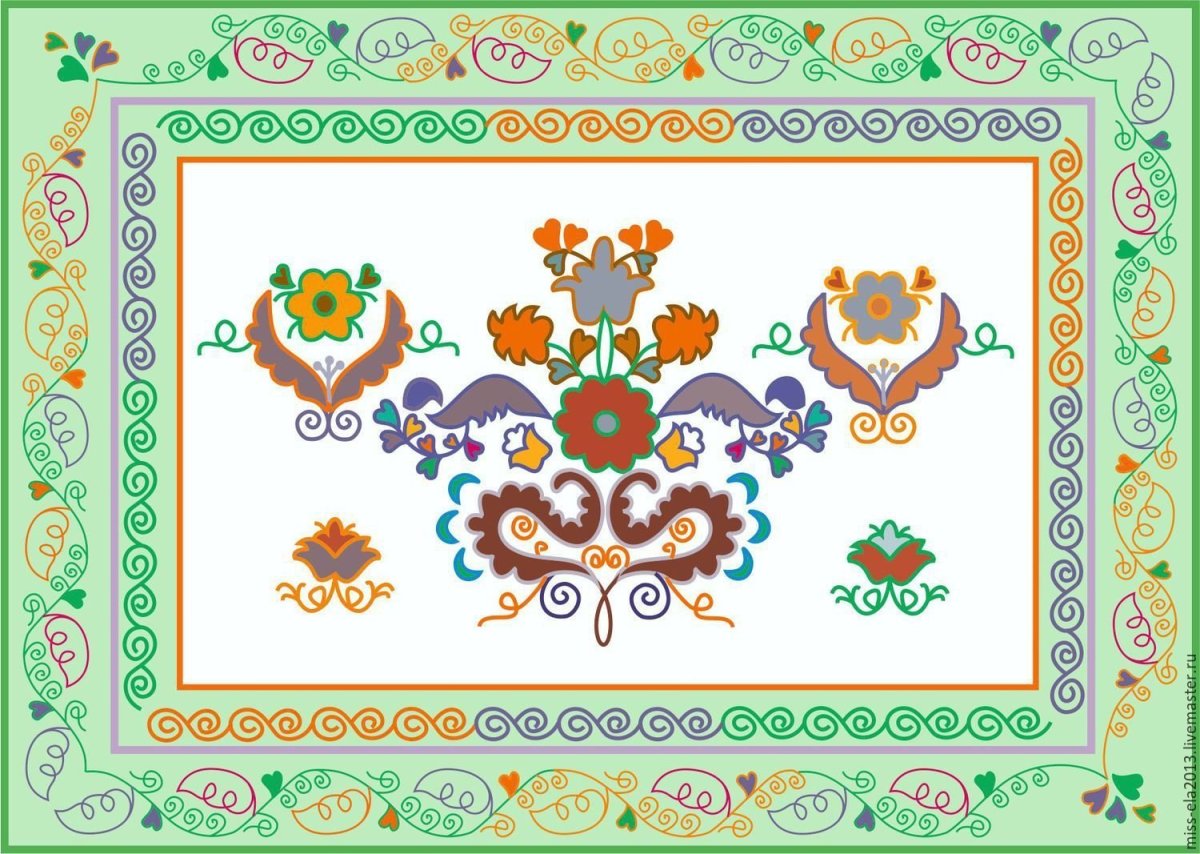 Татарский народный орнамент Валеев ф.х