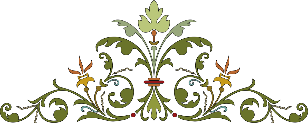 Татарский орнамент Пальметта