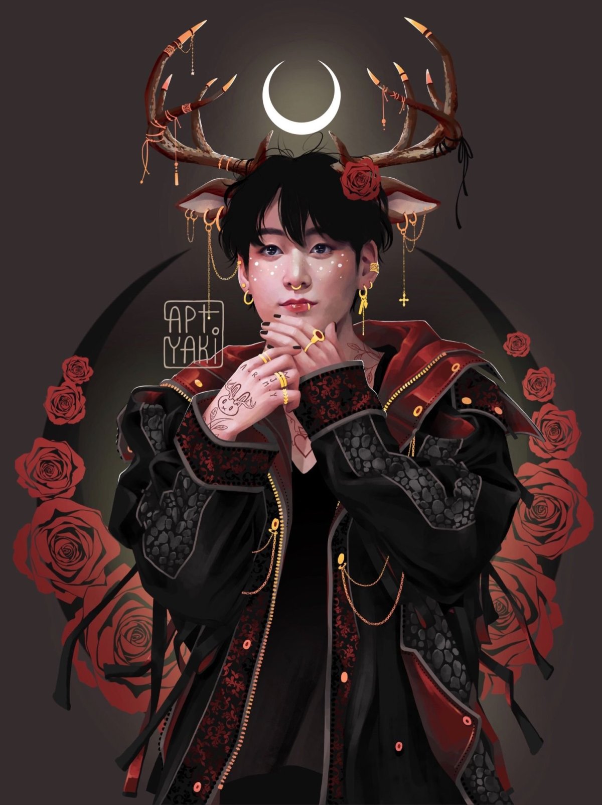 Чонгук Император арт