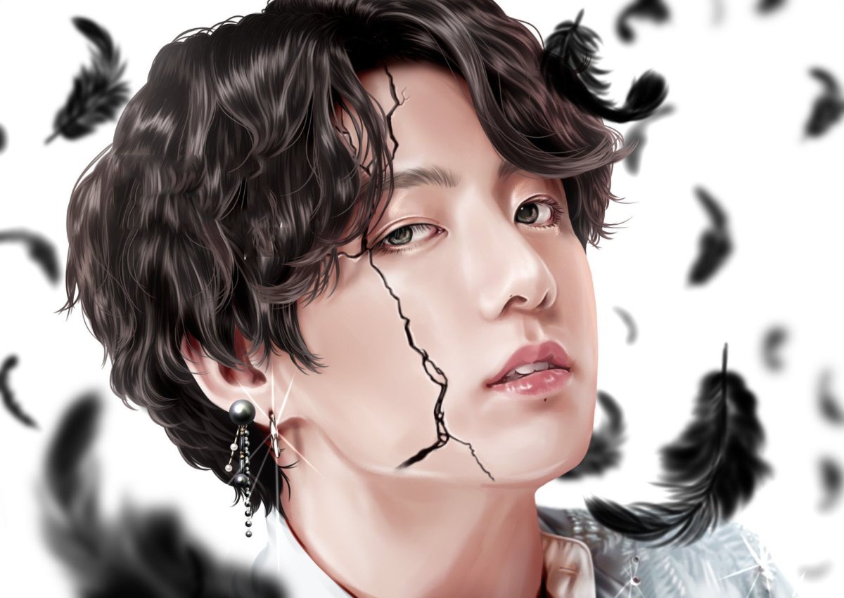 Блэк Свон БТС Чонгук