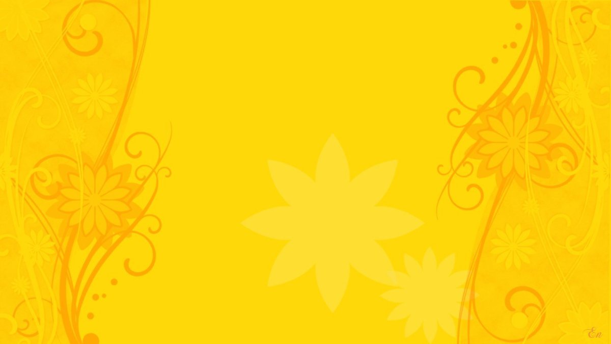 Желтый фон с узорами