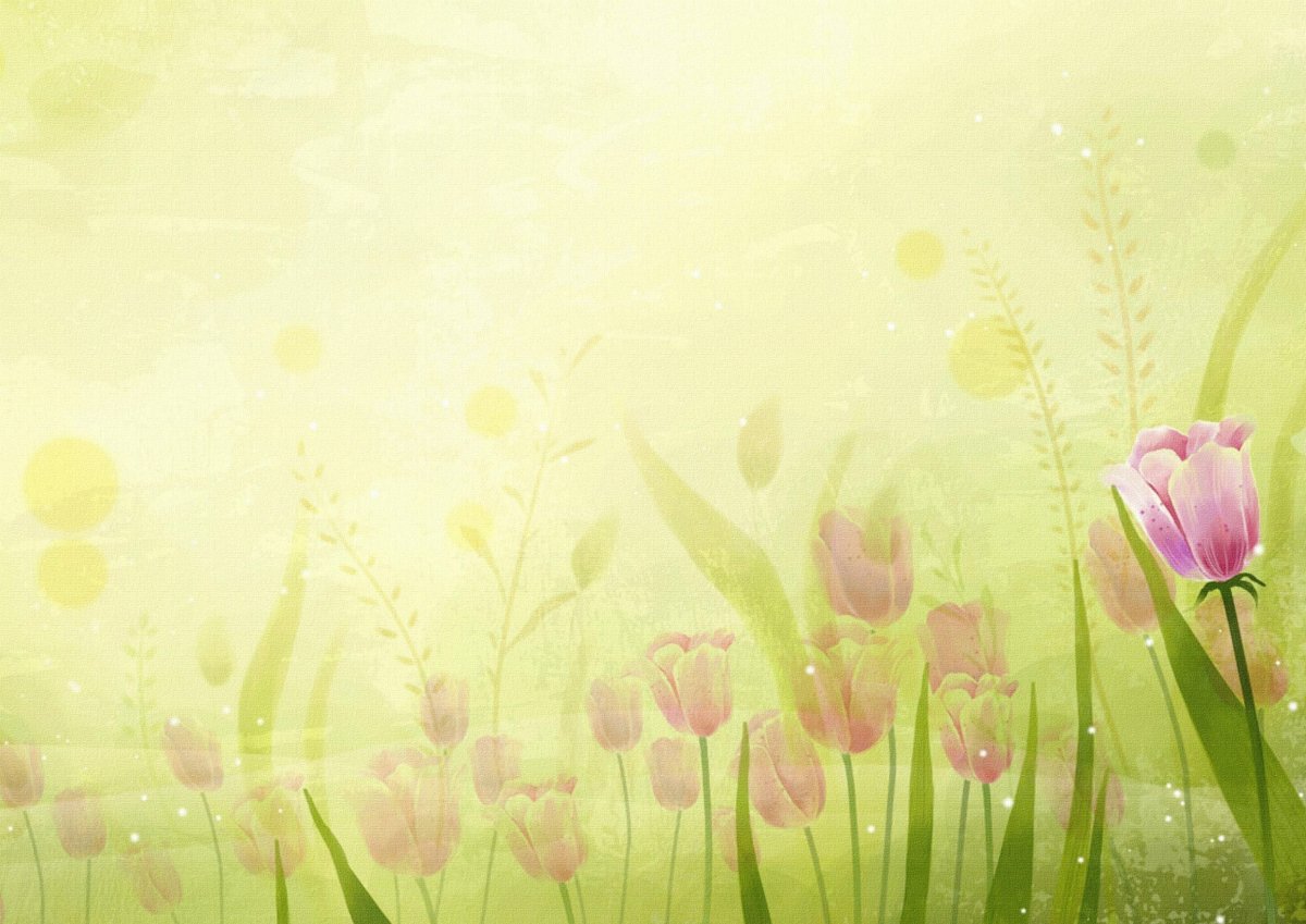 Подложка Весна