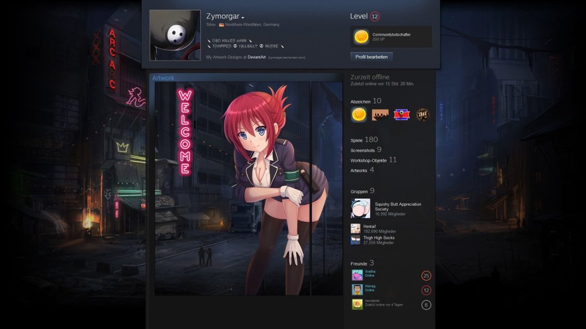 Лучшие фоны профиля стим