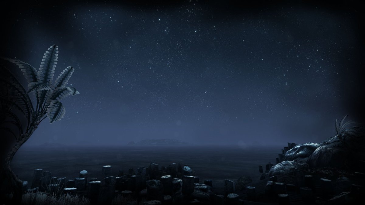 Ночной фон стим