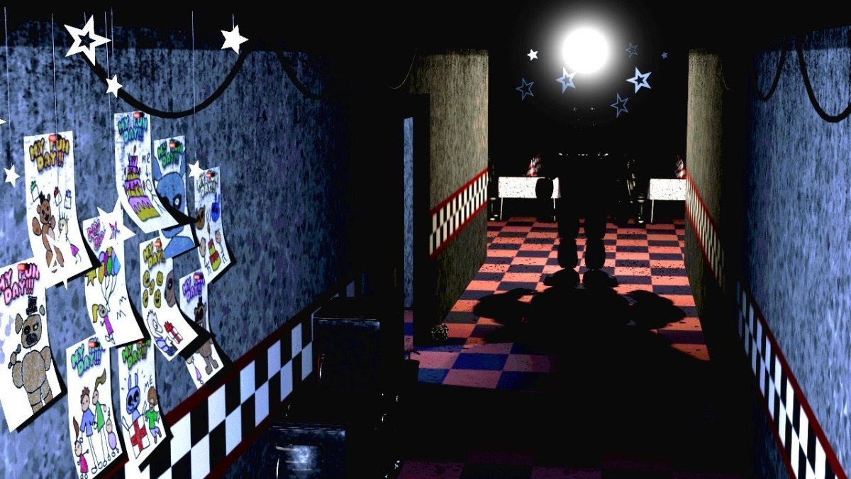 Камеры ФНАФ 1 левый коридор