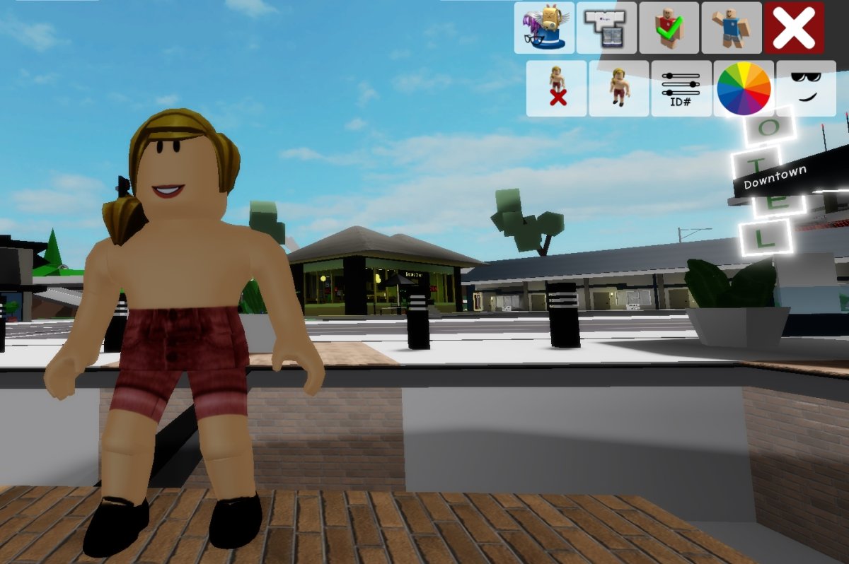 Девочка из РОБЛОКС