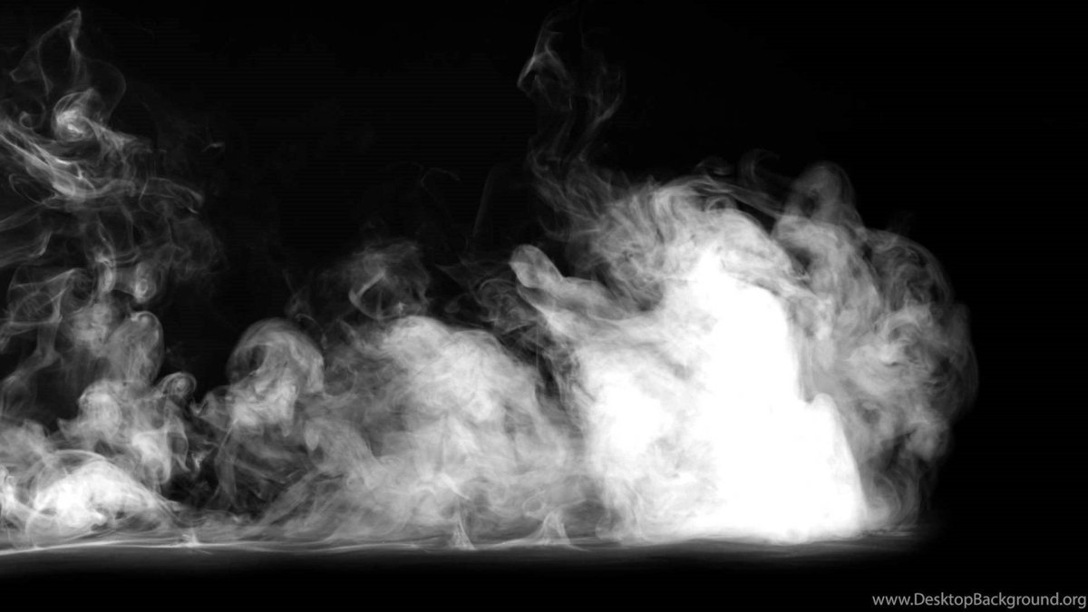 Дымка на черном фоне