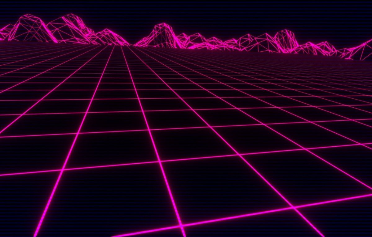 Ретровейв неон