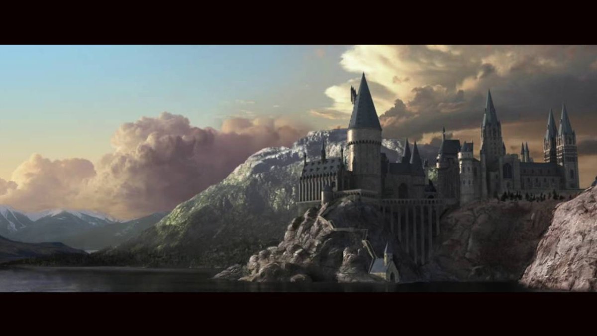 Замок Хогвартс и экспресс Гарри Поттер