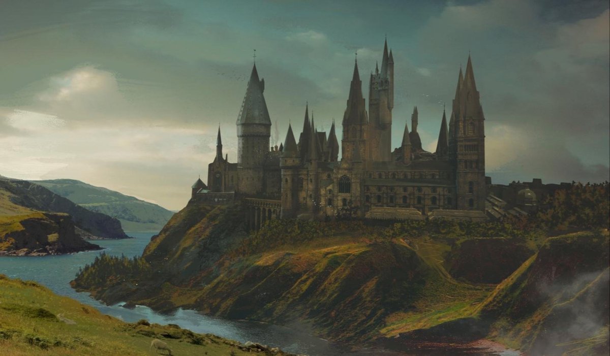 Гарри Поттер замок Хогвартс