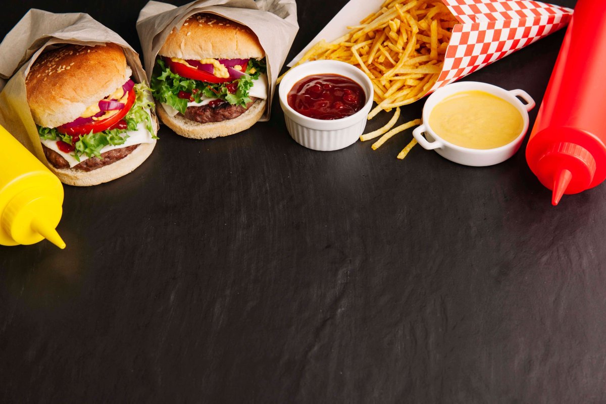 Фон для фаст фуда