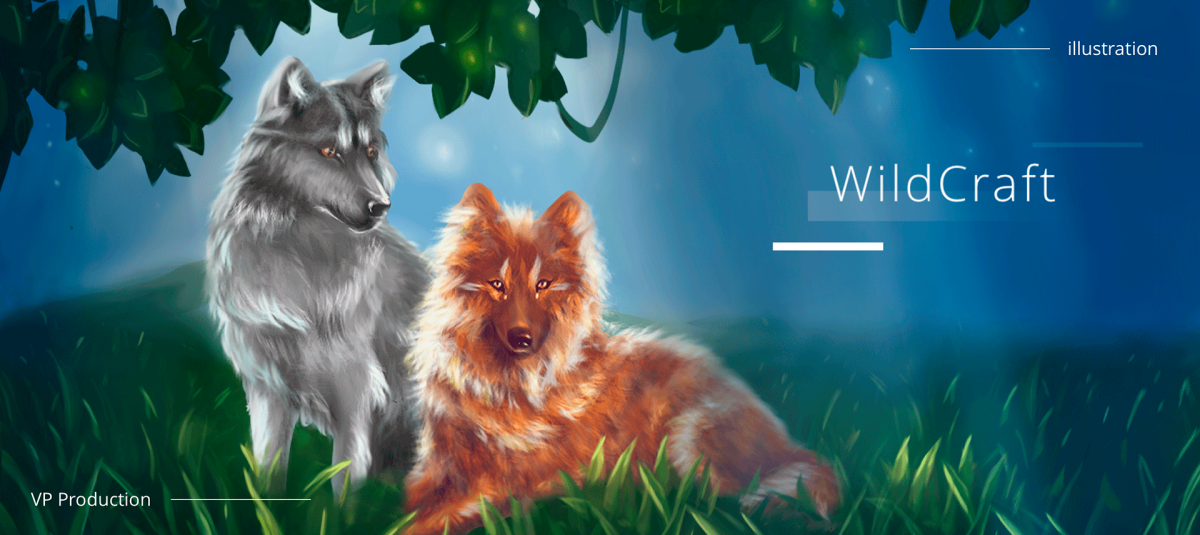 WILDCRAFT лиса и волк