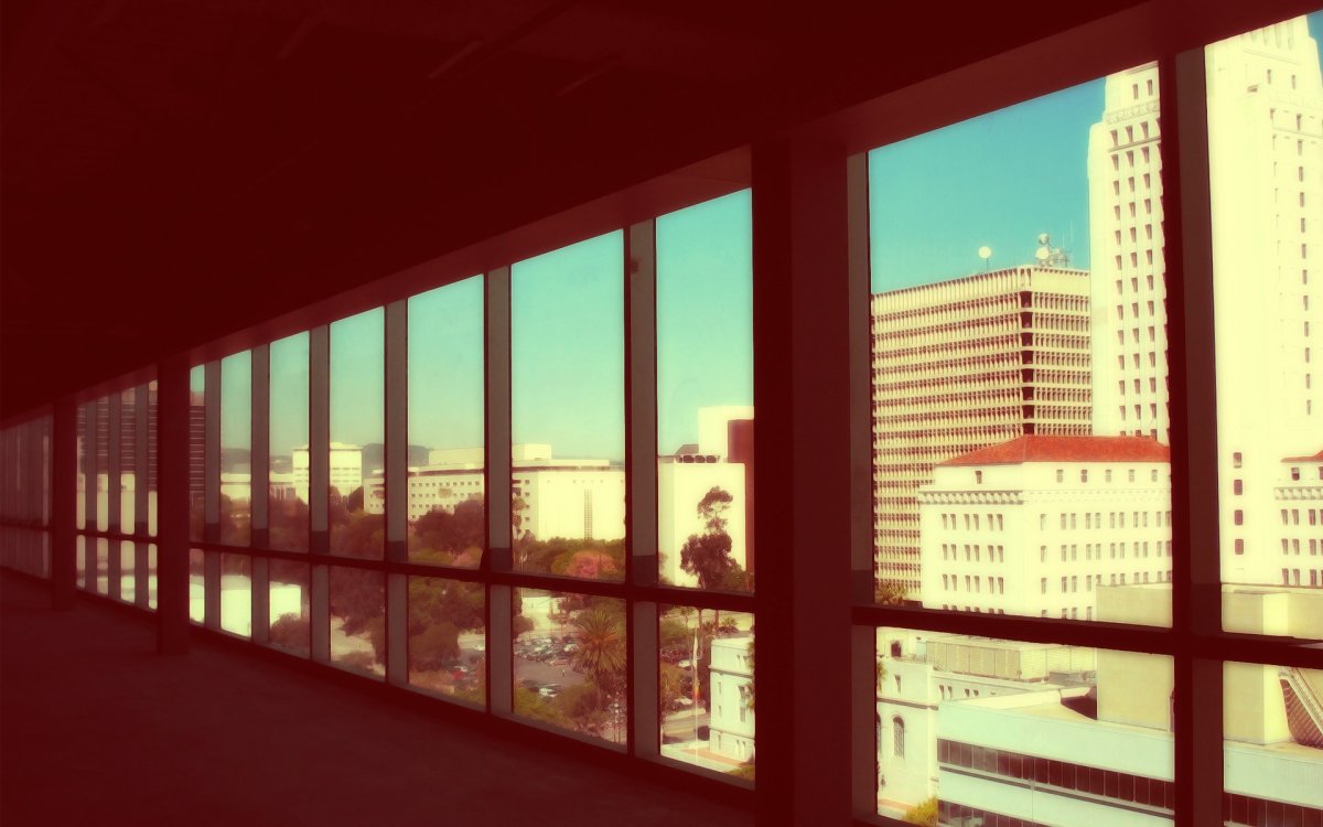 Вид из окна