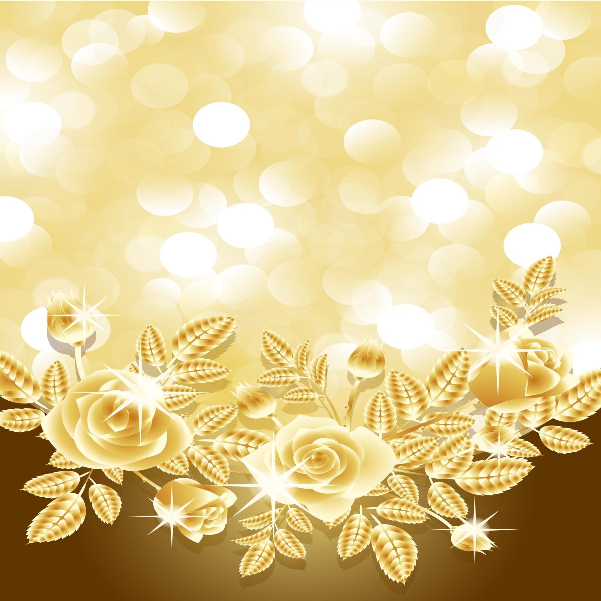 Золотистый фон