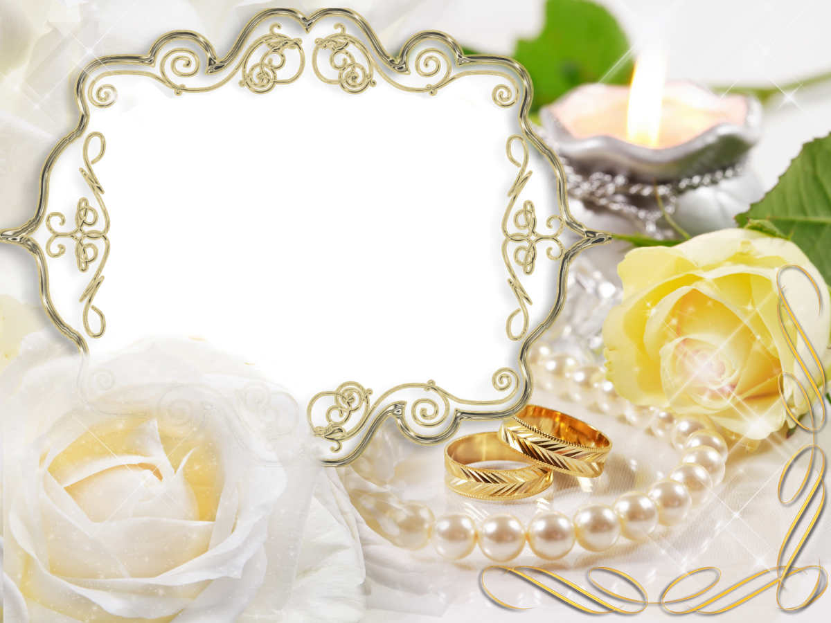 Свадебная рамка