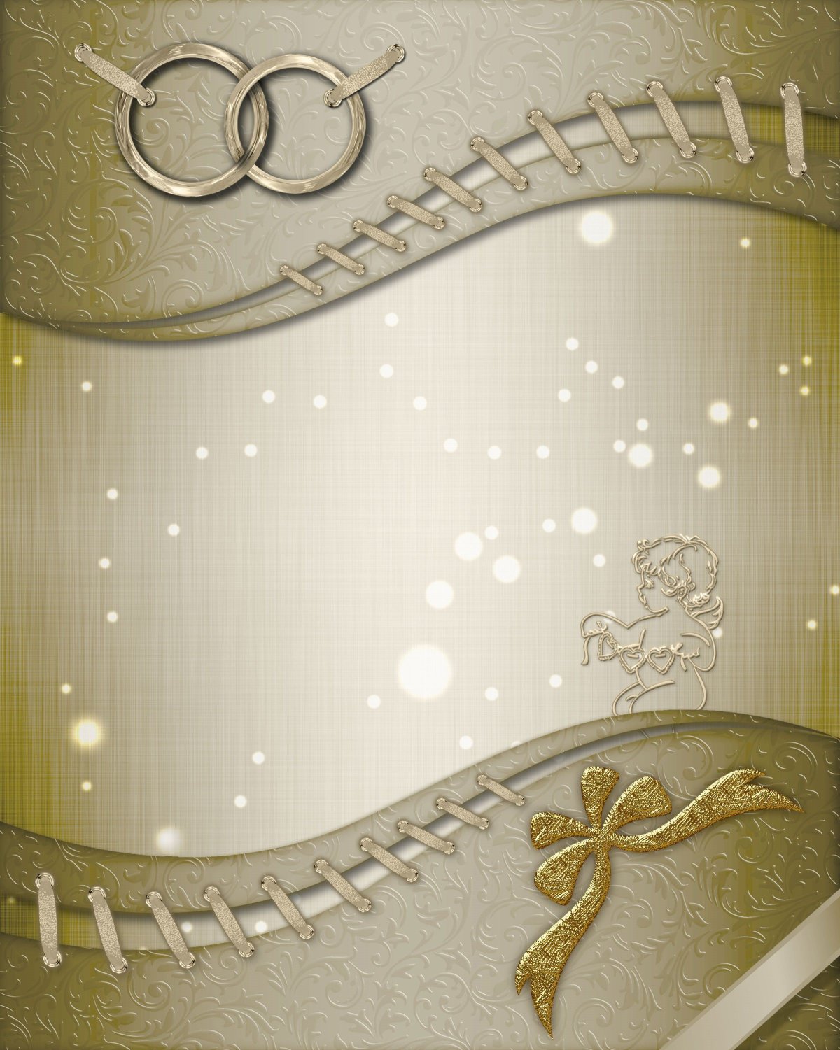 Фоторамка серебряная свадьба