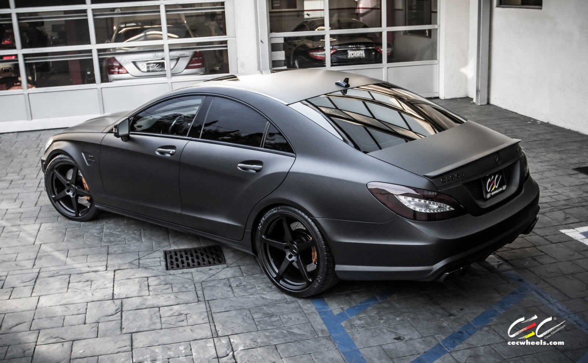 Mercedes CLS 63 AMG матовый