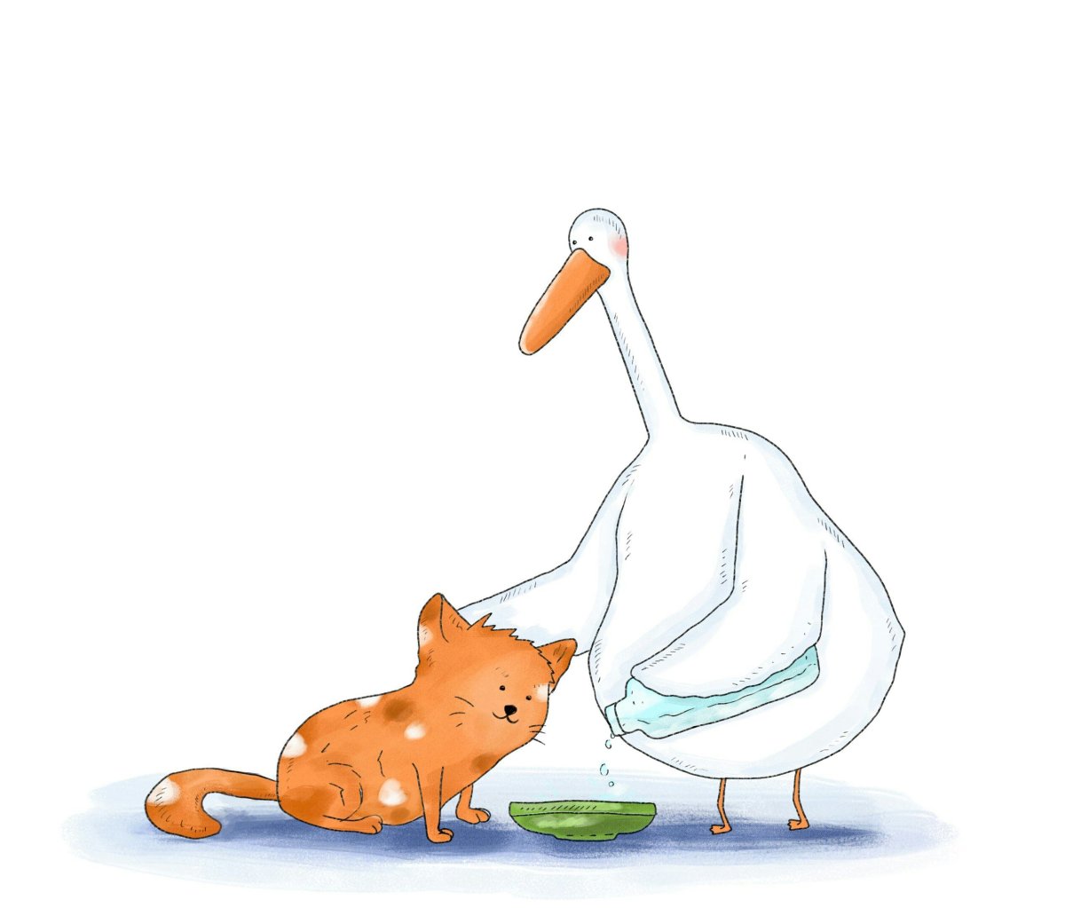 Уточка аниме