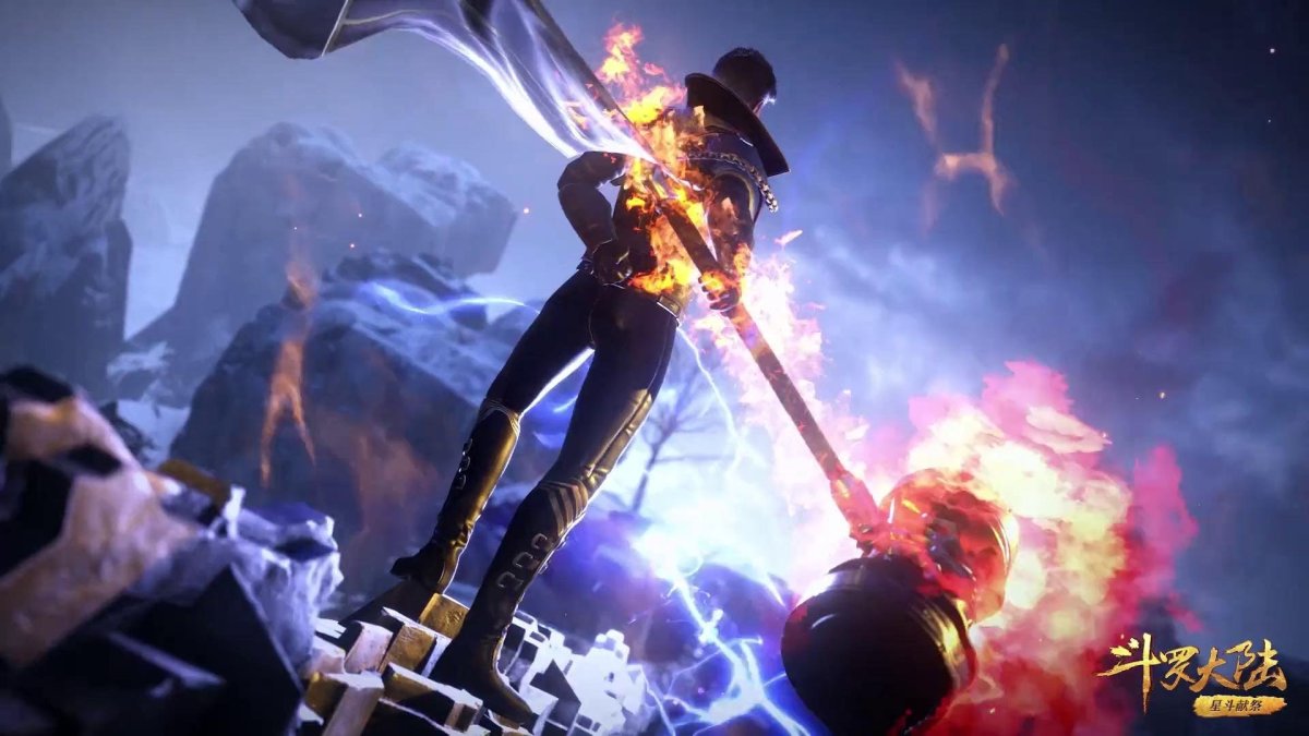 Боевой Континент аниме молот чистого неба