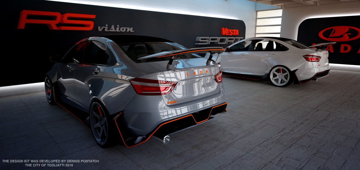 Обвесы Веста РС