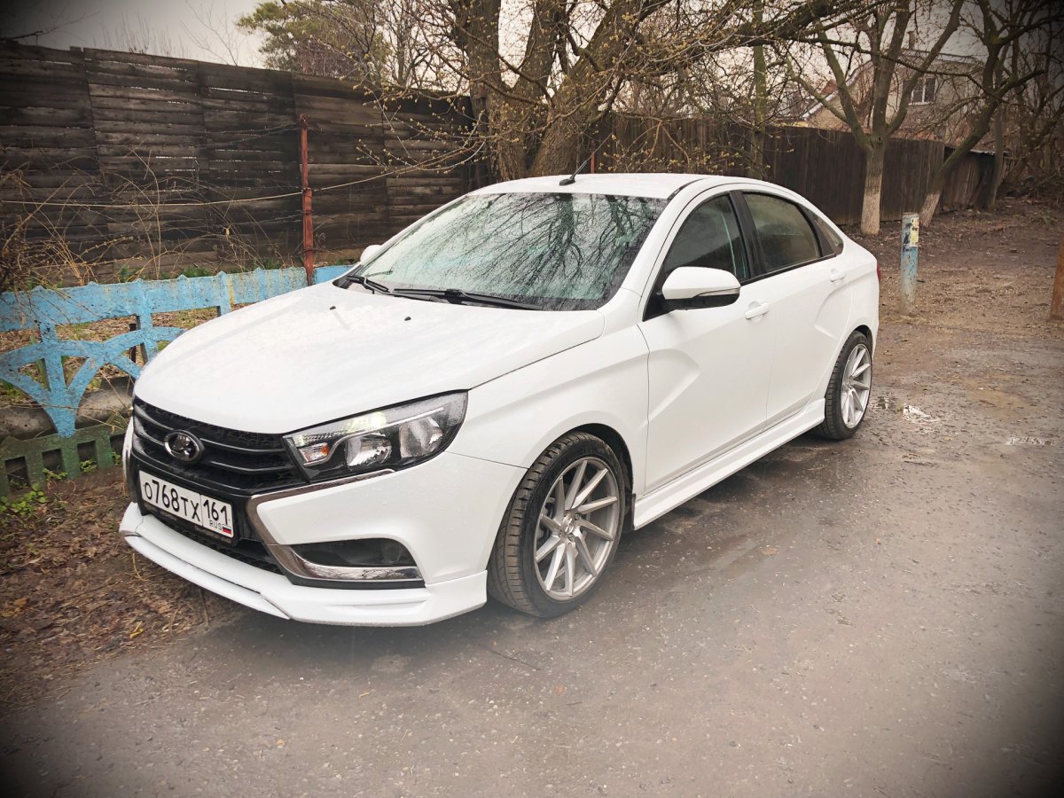 Лада Веста обвес