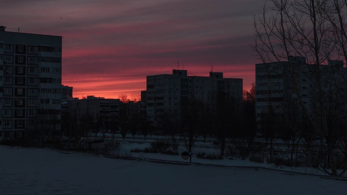 Панельки ночью