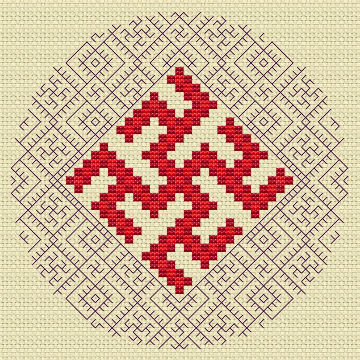 Славянский орнамент Макошь