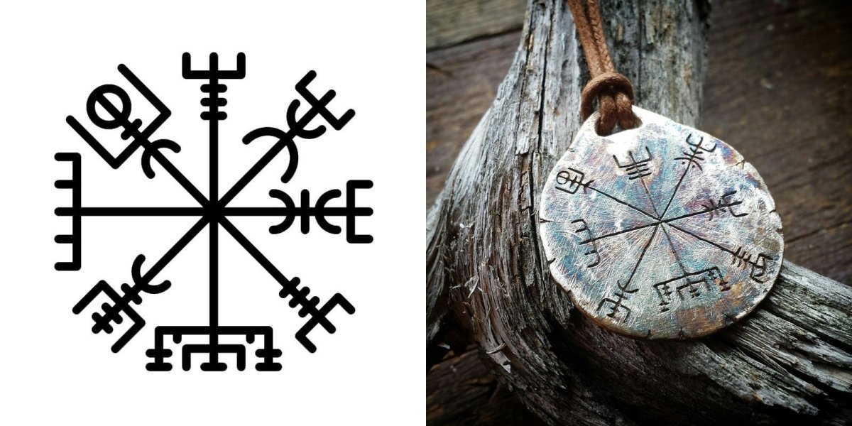 Скандинавский оберег вегвизир