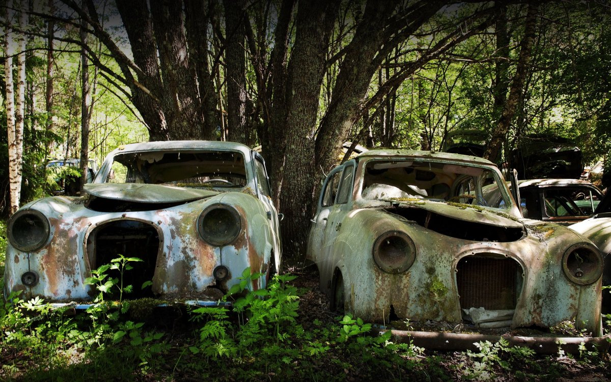 Ржавая машина