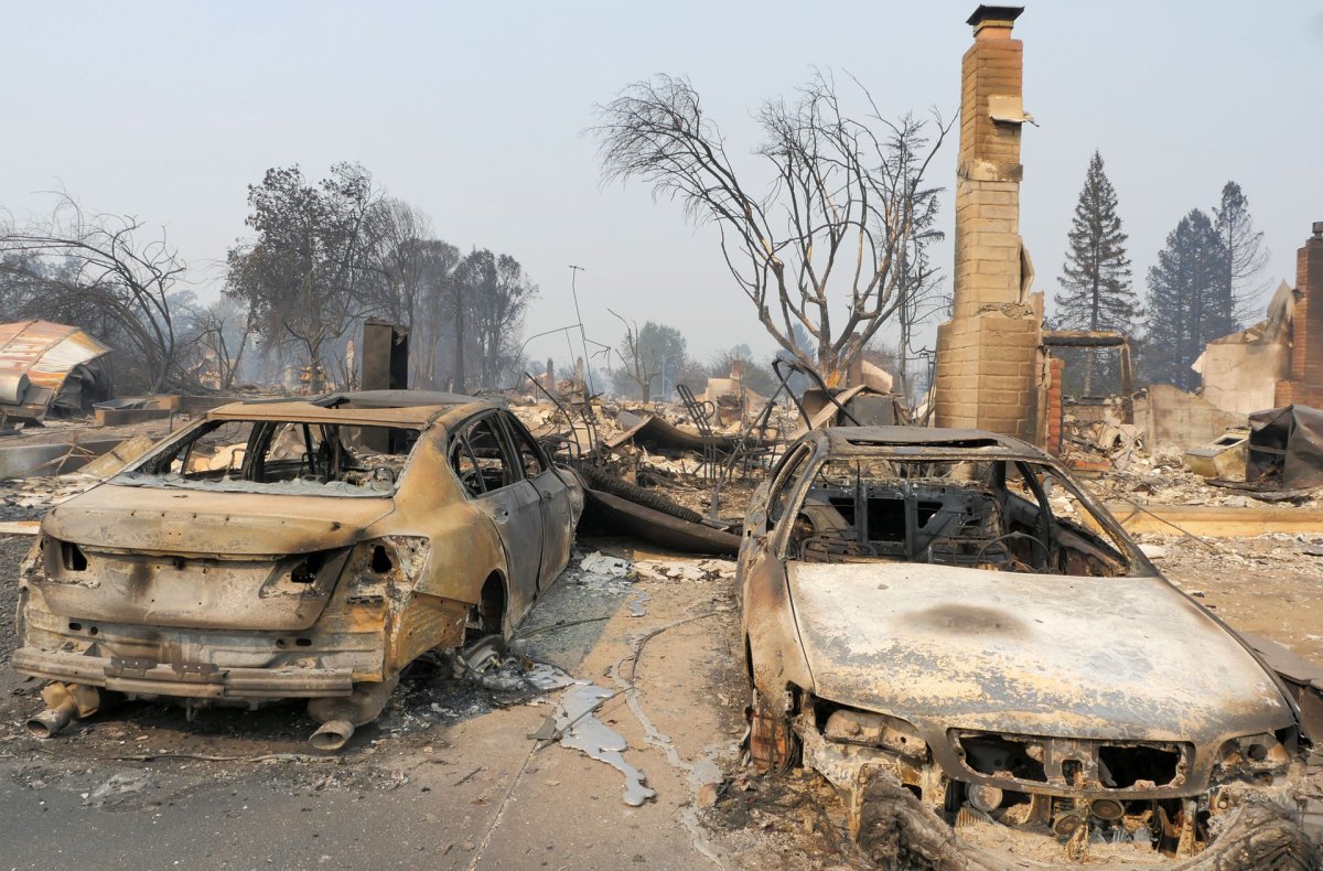 Санта-роза Калифорния пожар