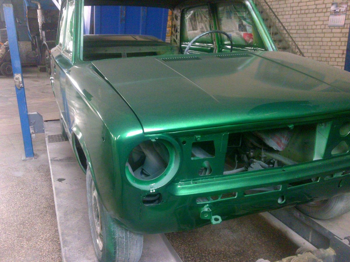 ВАЗ 2107 цвет игуана