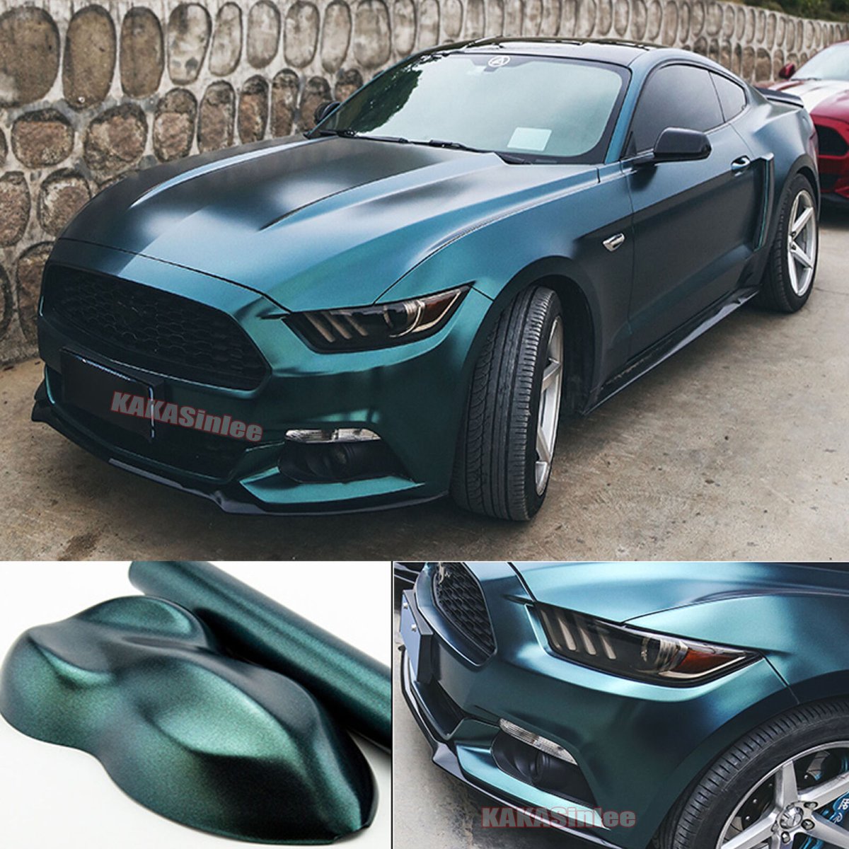 Satin Matte Chrome Metallic Vinyl Wrap