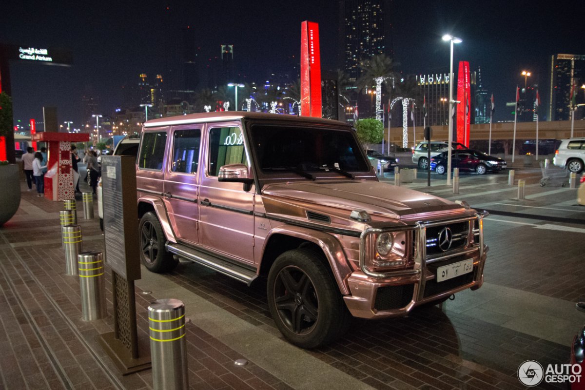 Mercedes g63 AMG розовый