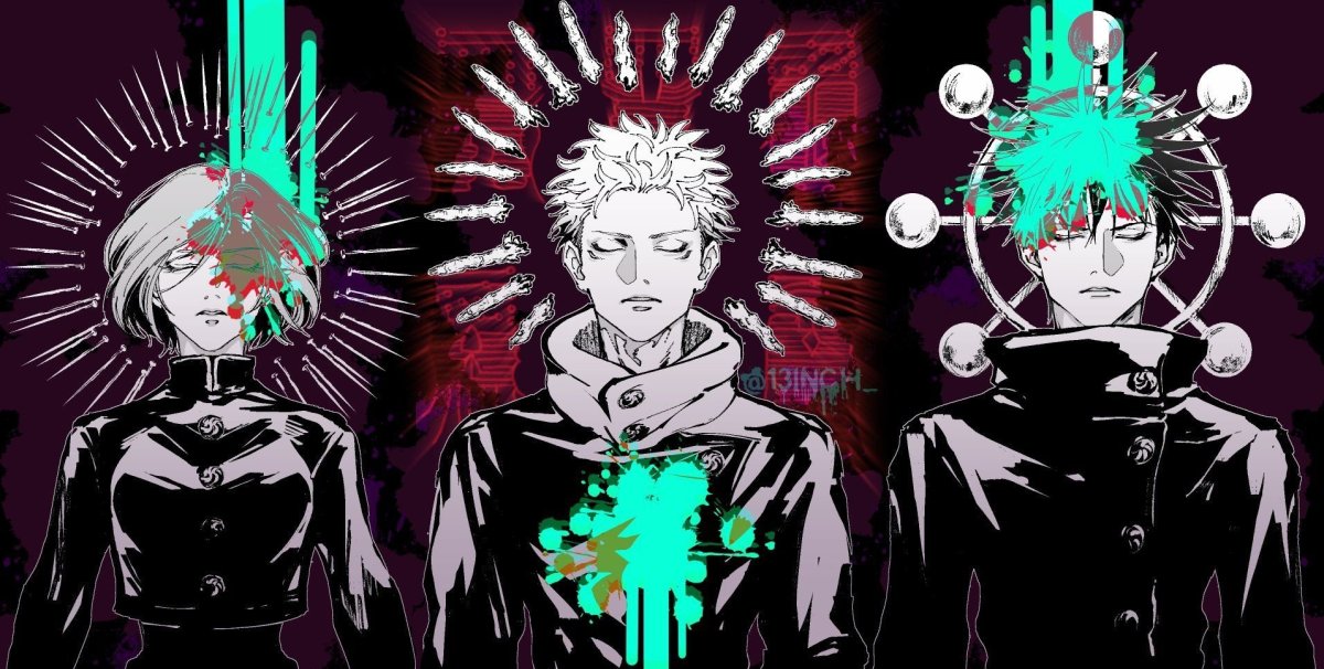 Концепт арты Jujutsu Kaisen
