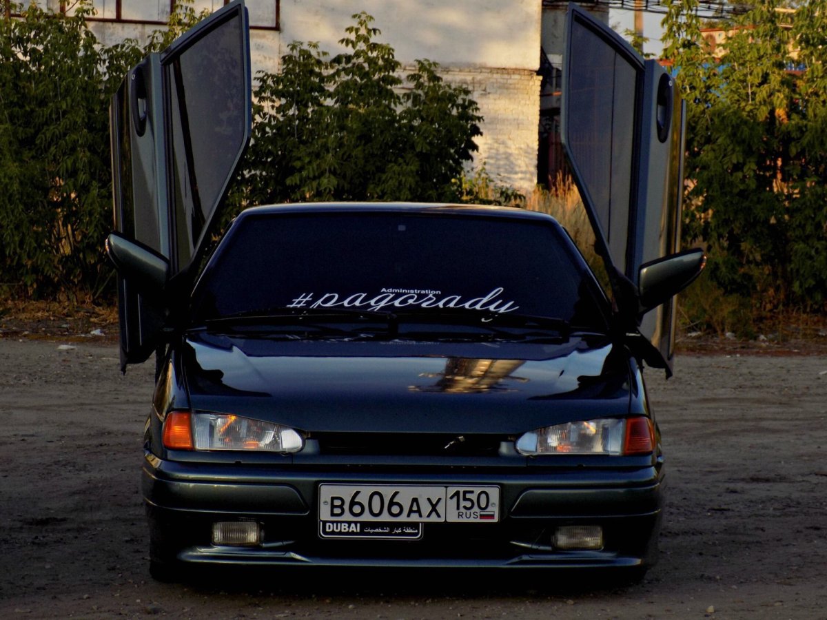 ВАЗ 2114 Пацанский черный