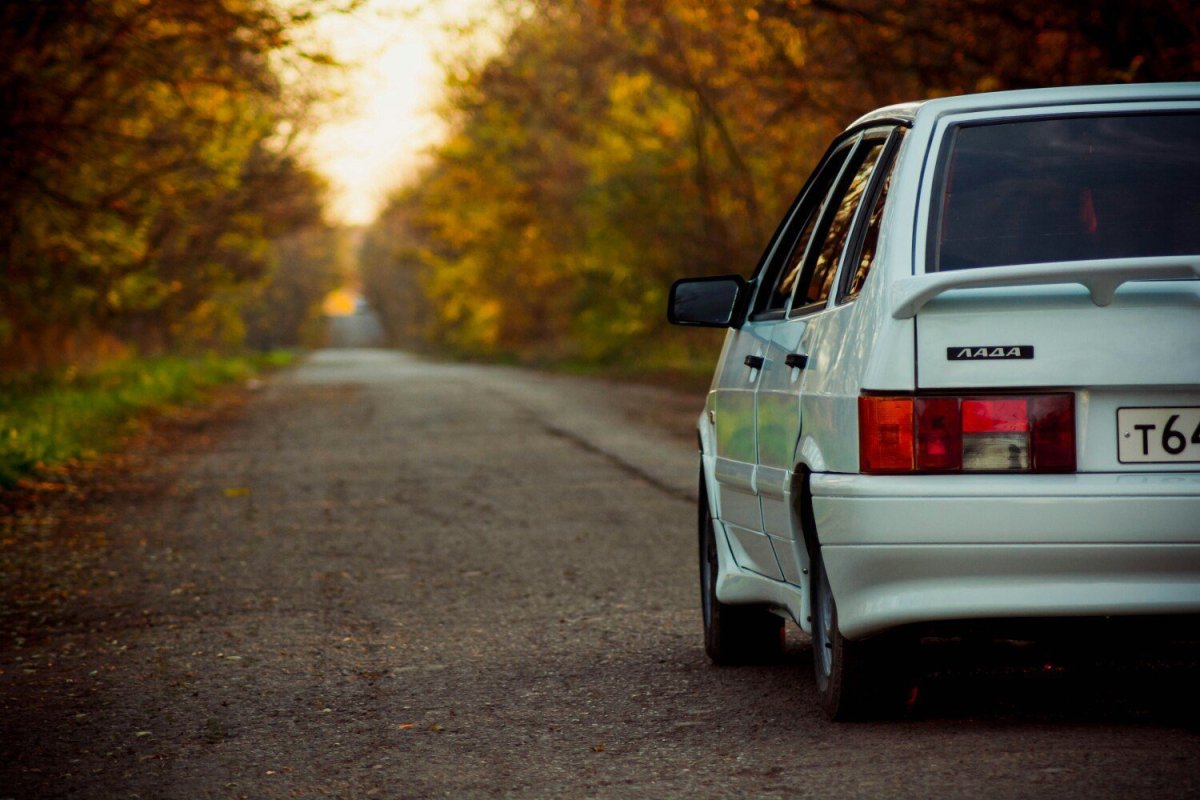 ВАЗ 2114 белая HD