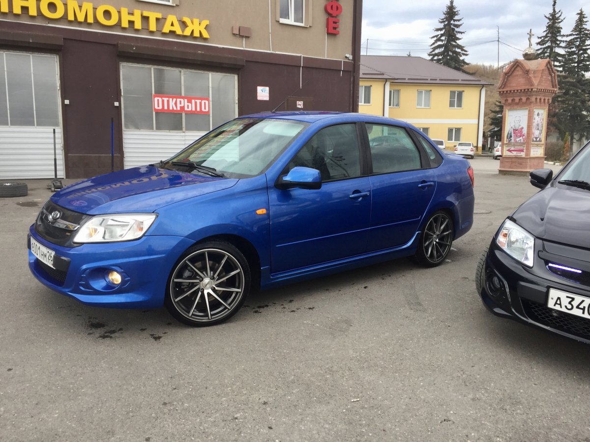 Гранта синяя на ВОССЕНАХ r17