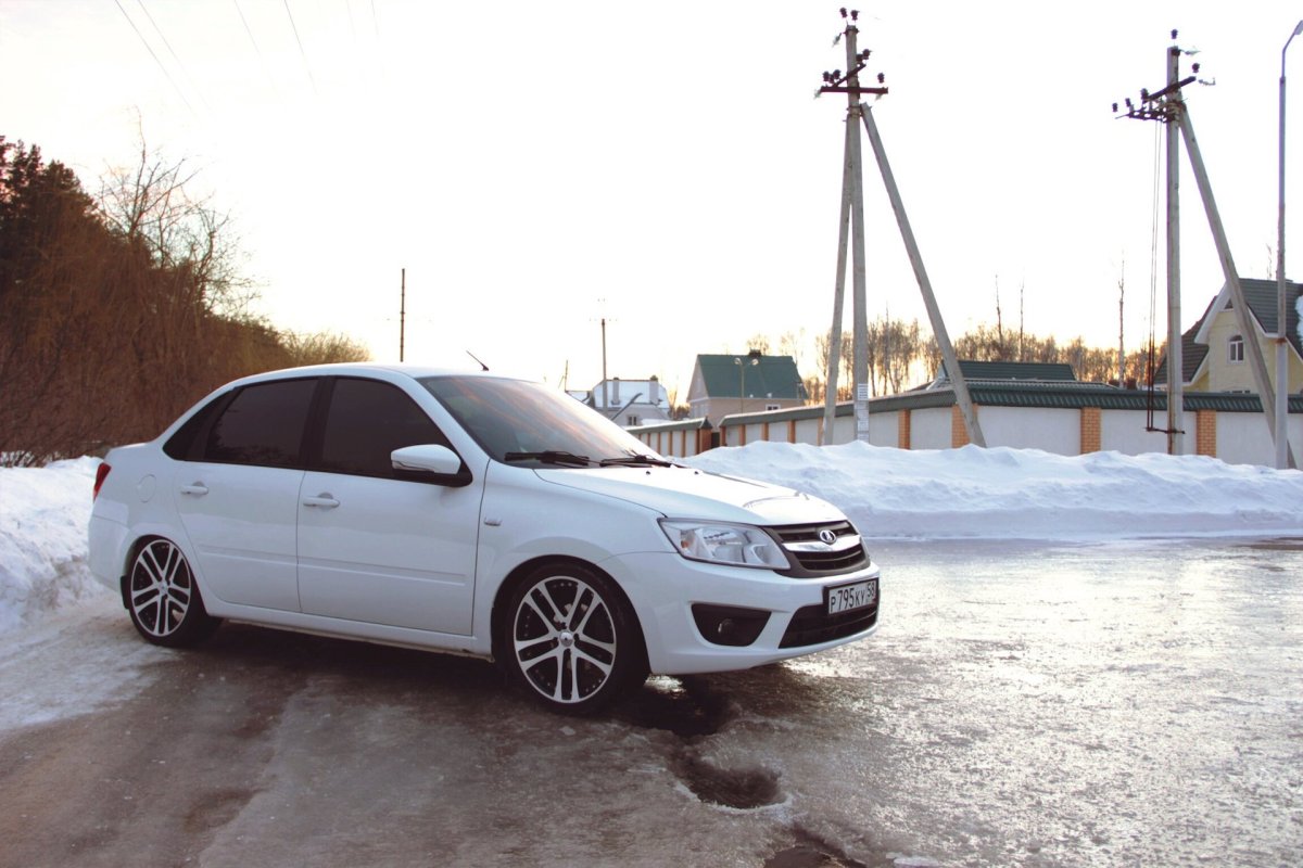 Лада Гранта рельсы r16