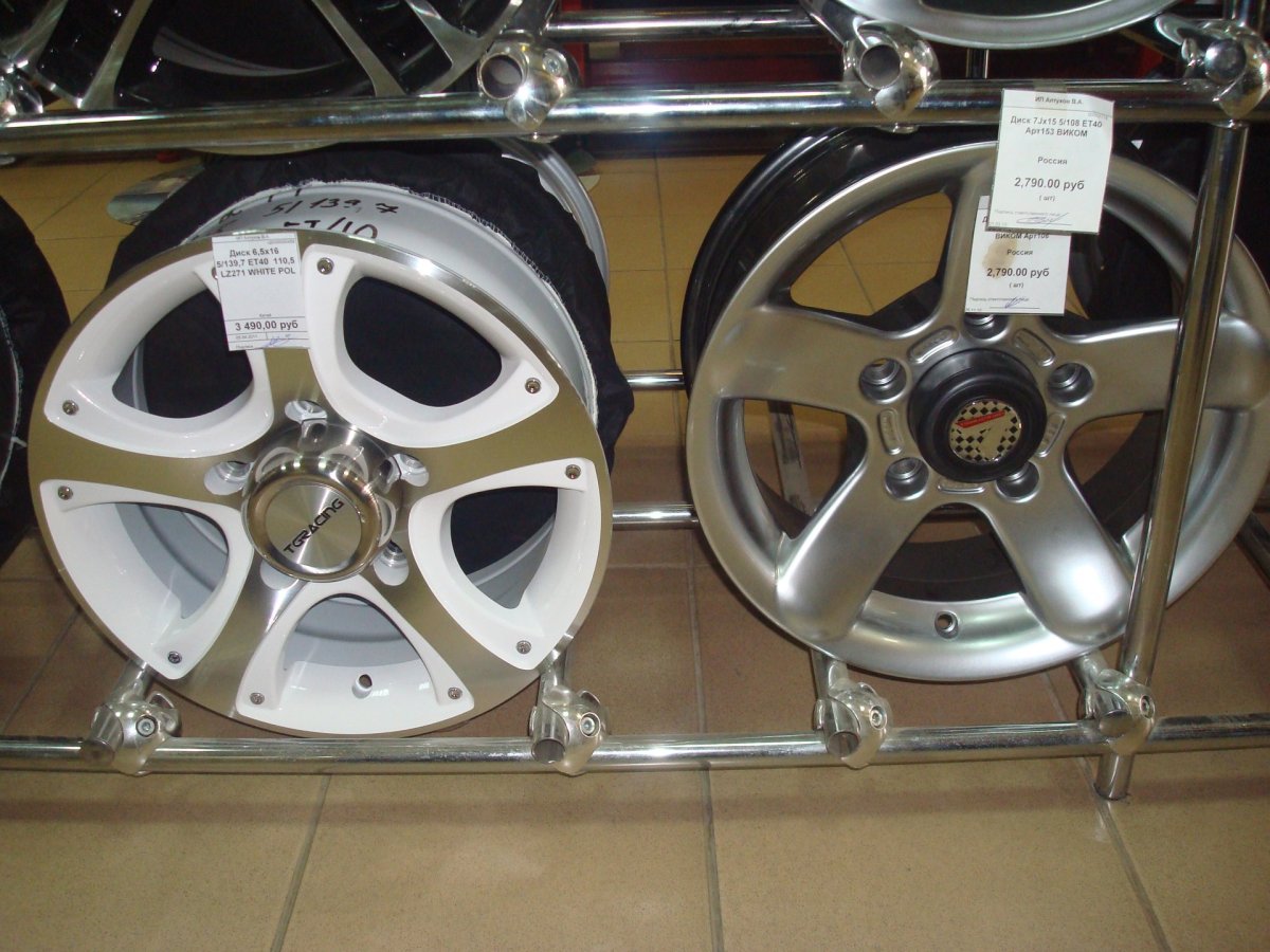 Шевроле Нива колеса r15