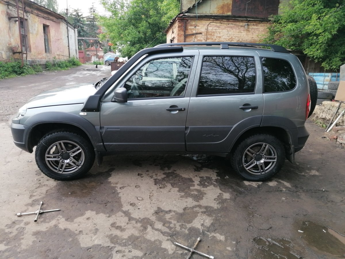 Диски Скад сафари 16 на ниву Шевроле