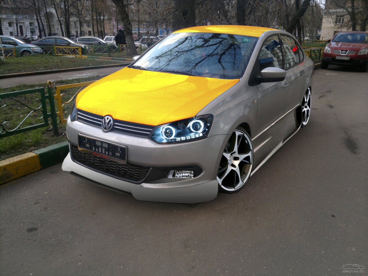 Volkswagen Polo sedan Tuning