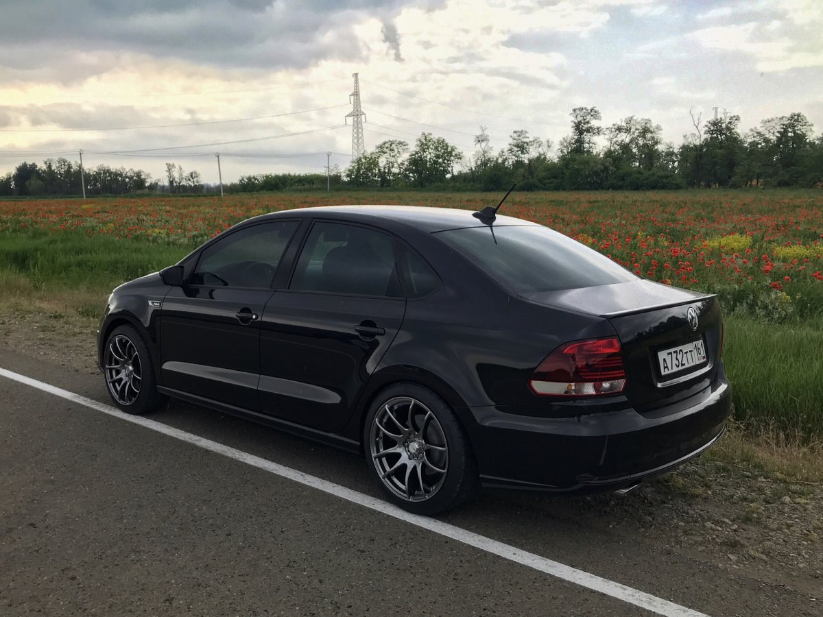 VW Polo sedan Tuning
