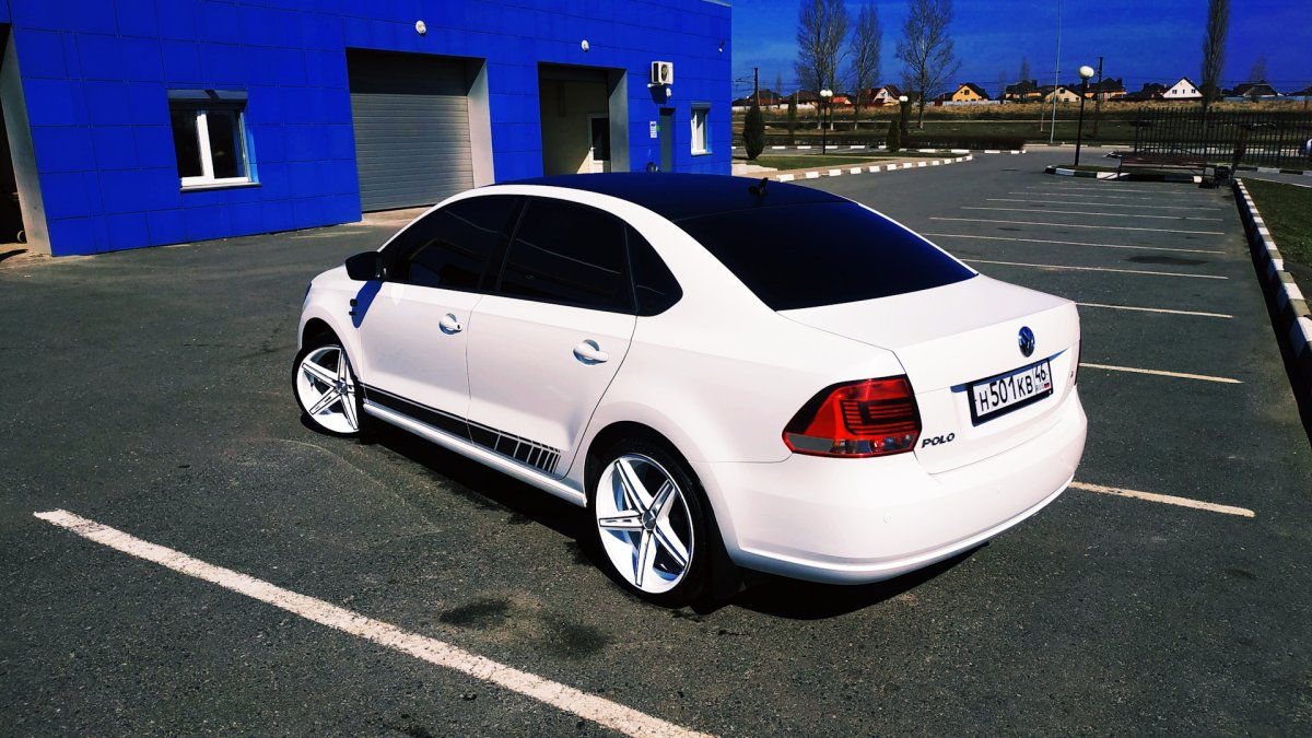 Фольксваген поло седан Тюнин