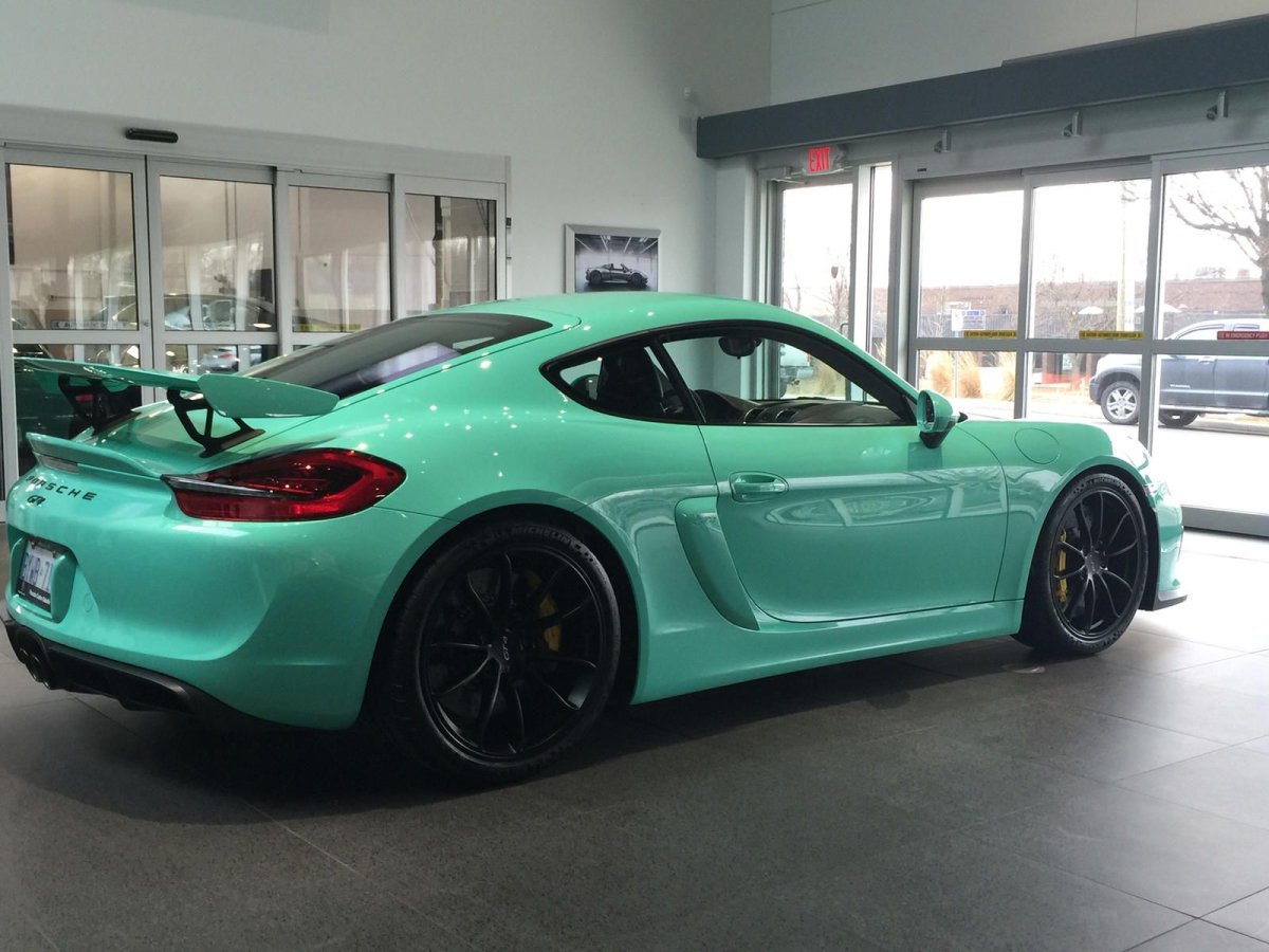 Порше 911 бирюзовый