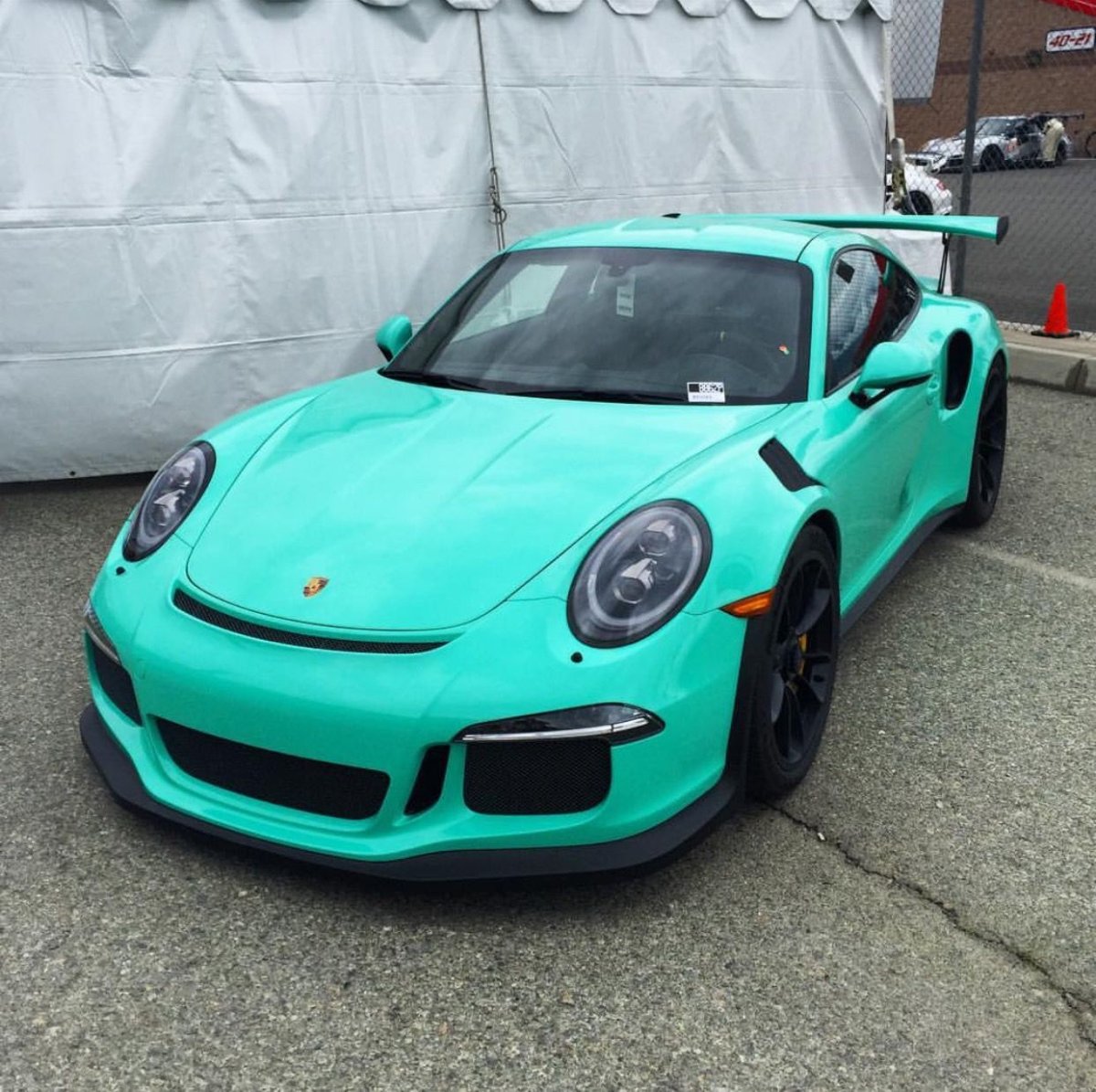 Porsche Mint Green