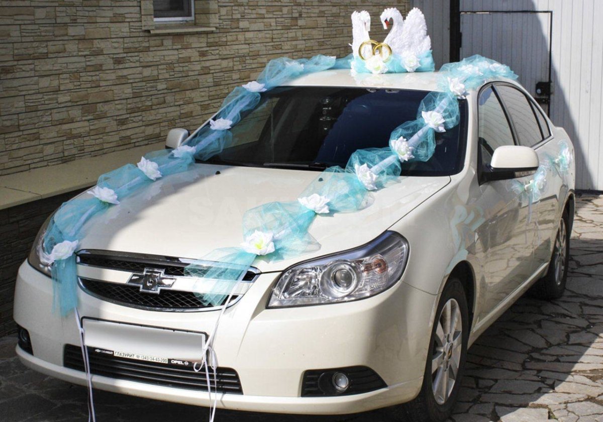 Украшения на машины для свадьбы две машины жениха и невесты