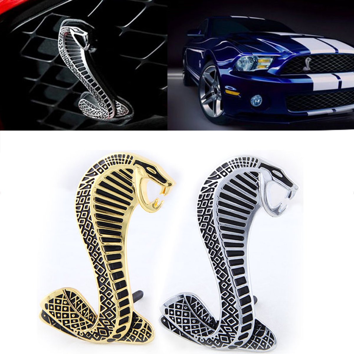 Форд Мустанг Шелби Кобра значок