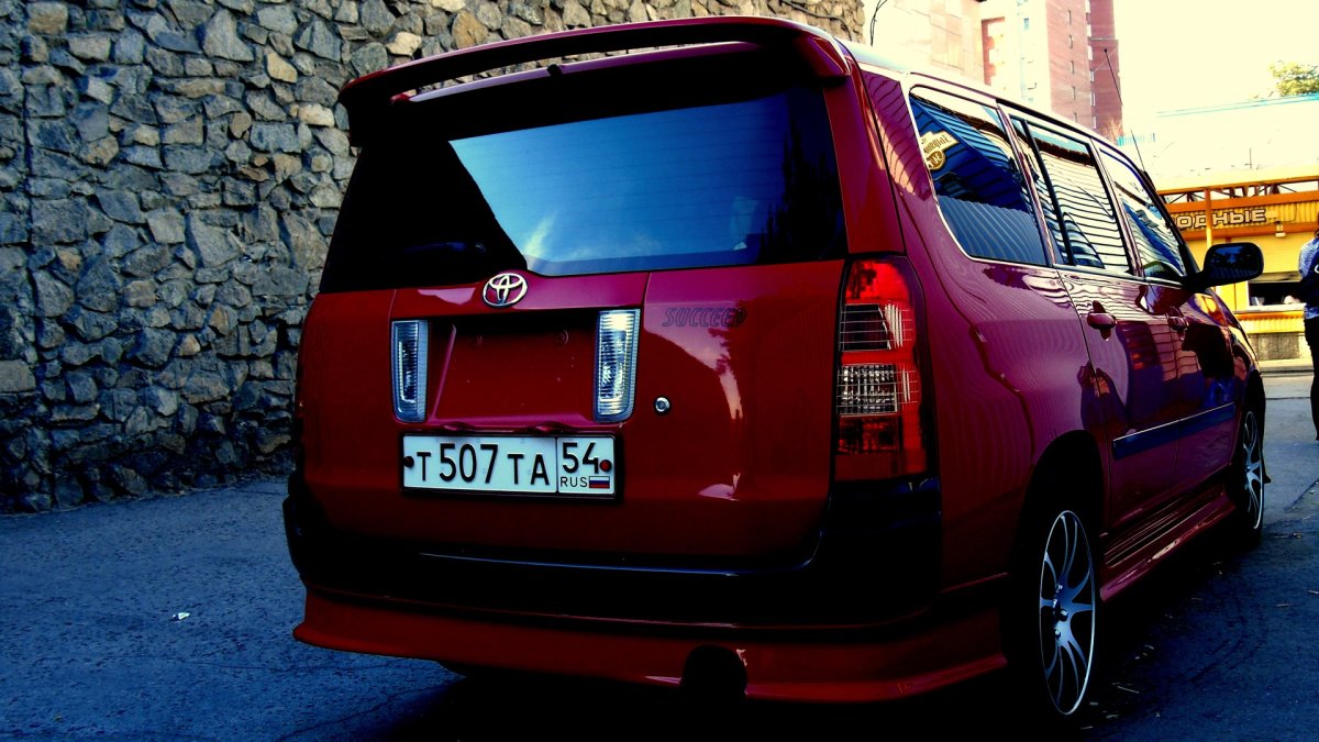 Toyota succeed 2015 обвесы